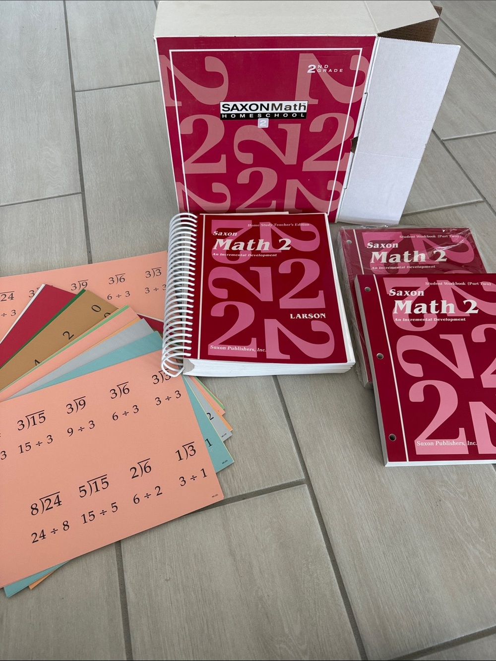 Saxon Math 2 Homeschool Set